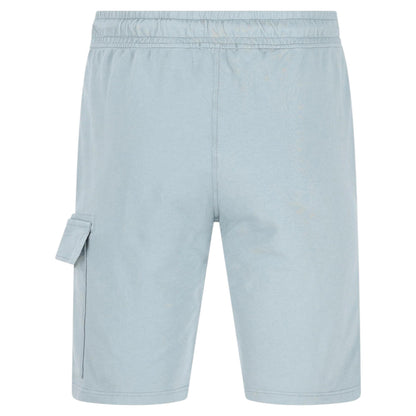 C.P. Company Silver Blue Cotton Shorts