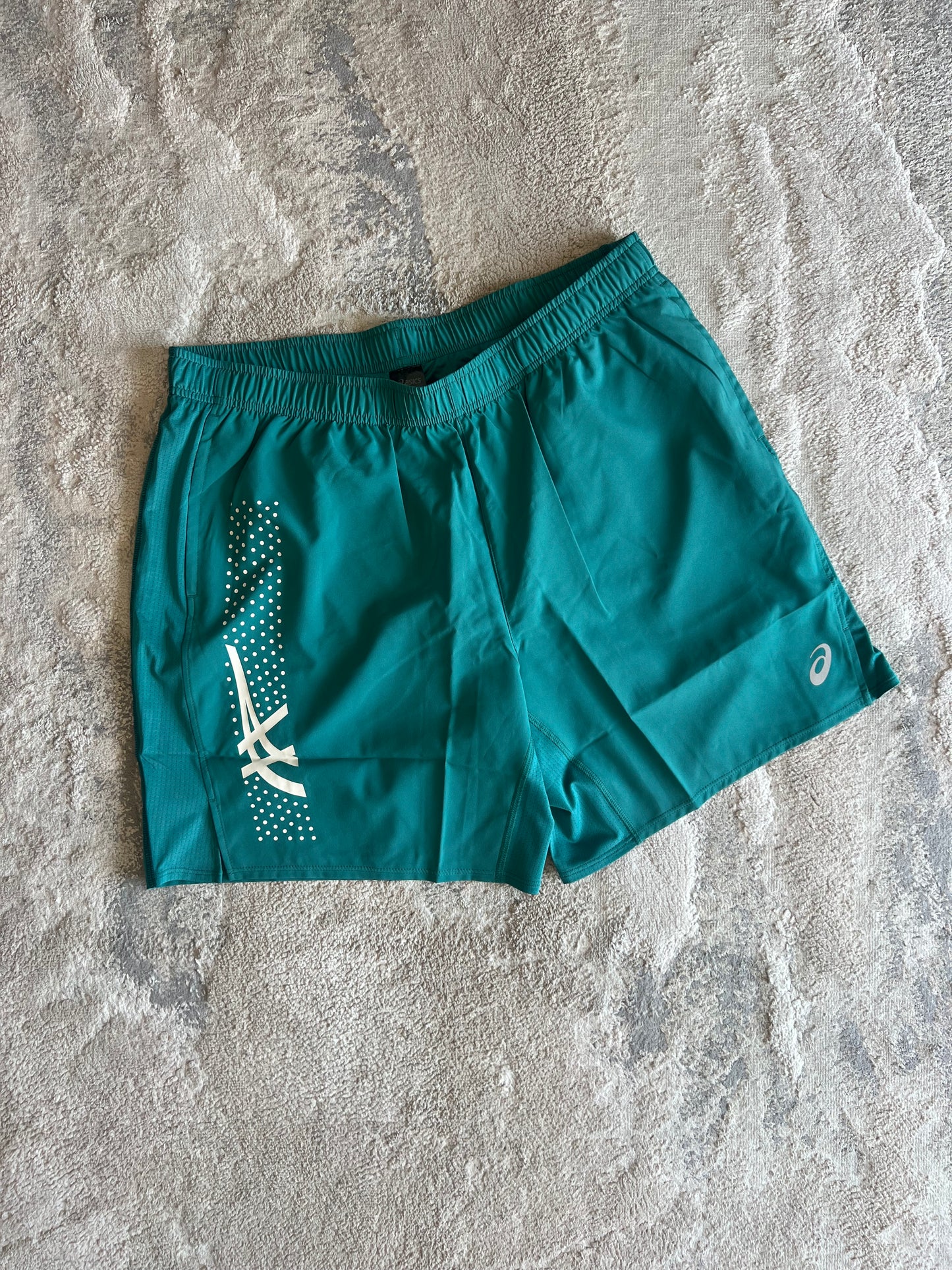 ASICS Teal Running Shorts