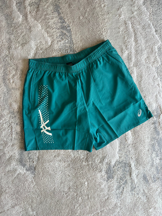 ASICS Teal Running Shorts