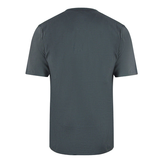 Diesel T Just Crew Plaquet 93R Grey T Shirts Mens