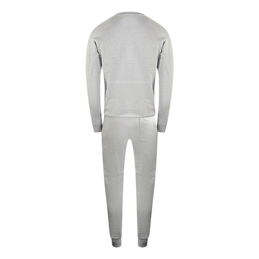 Aquascutum Aa_Ow04_St002 Oldchool Crewneck Grayel St002 Grey Creckneck And Track Pants Set Male - Style Centre Wholesale