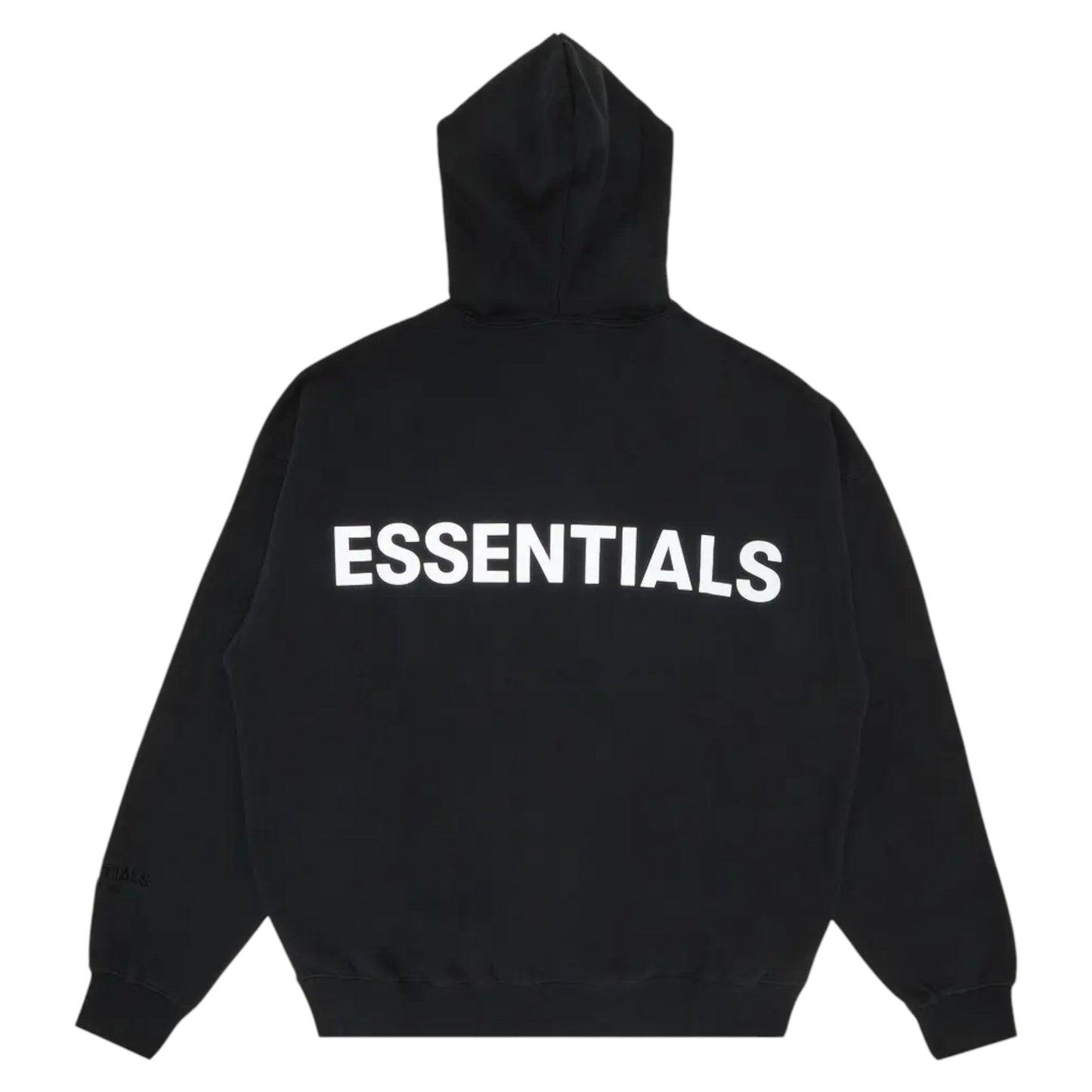 Fear Of God 3M Logo Pullover Black Essentials Hoodie