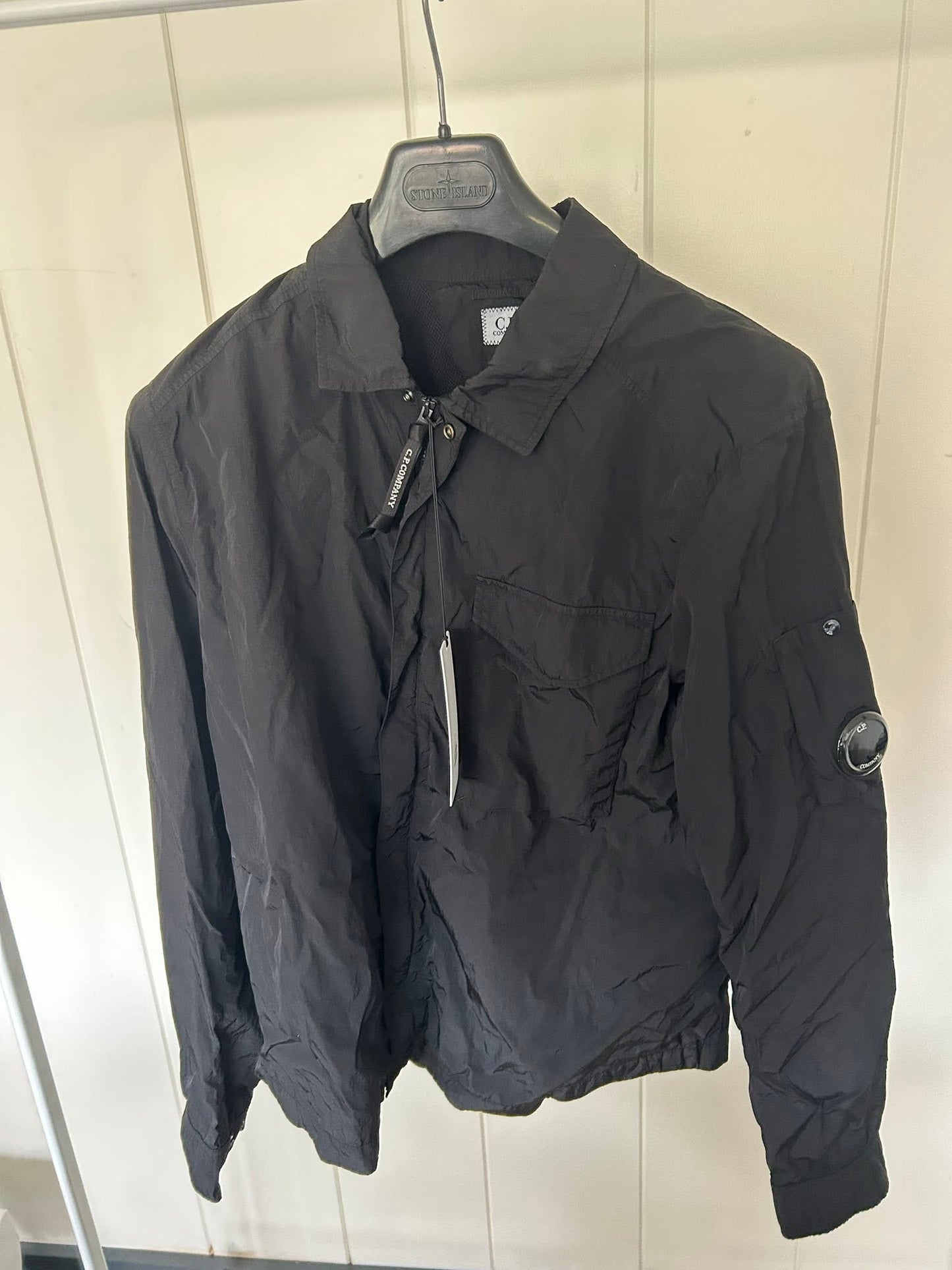 C.P. Company Black Lens Nylon Overshirt