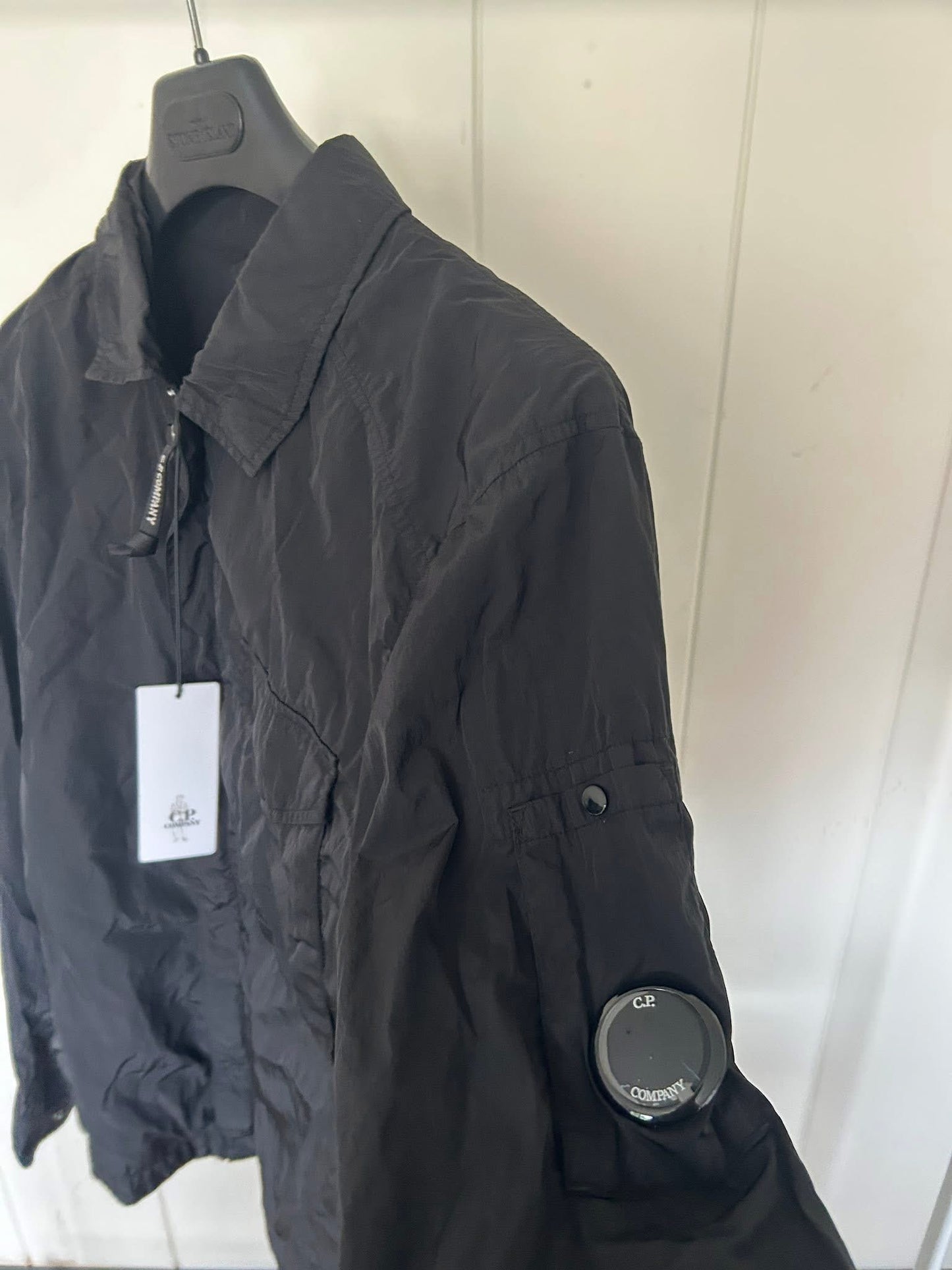 C.P. Company Black Lens Nylon Overshirt
