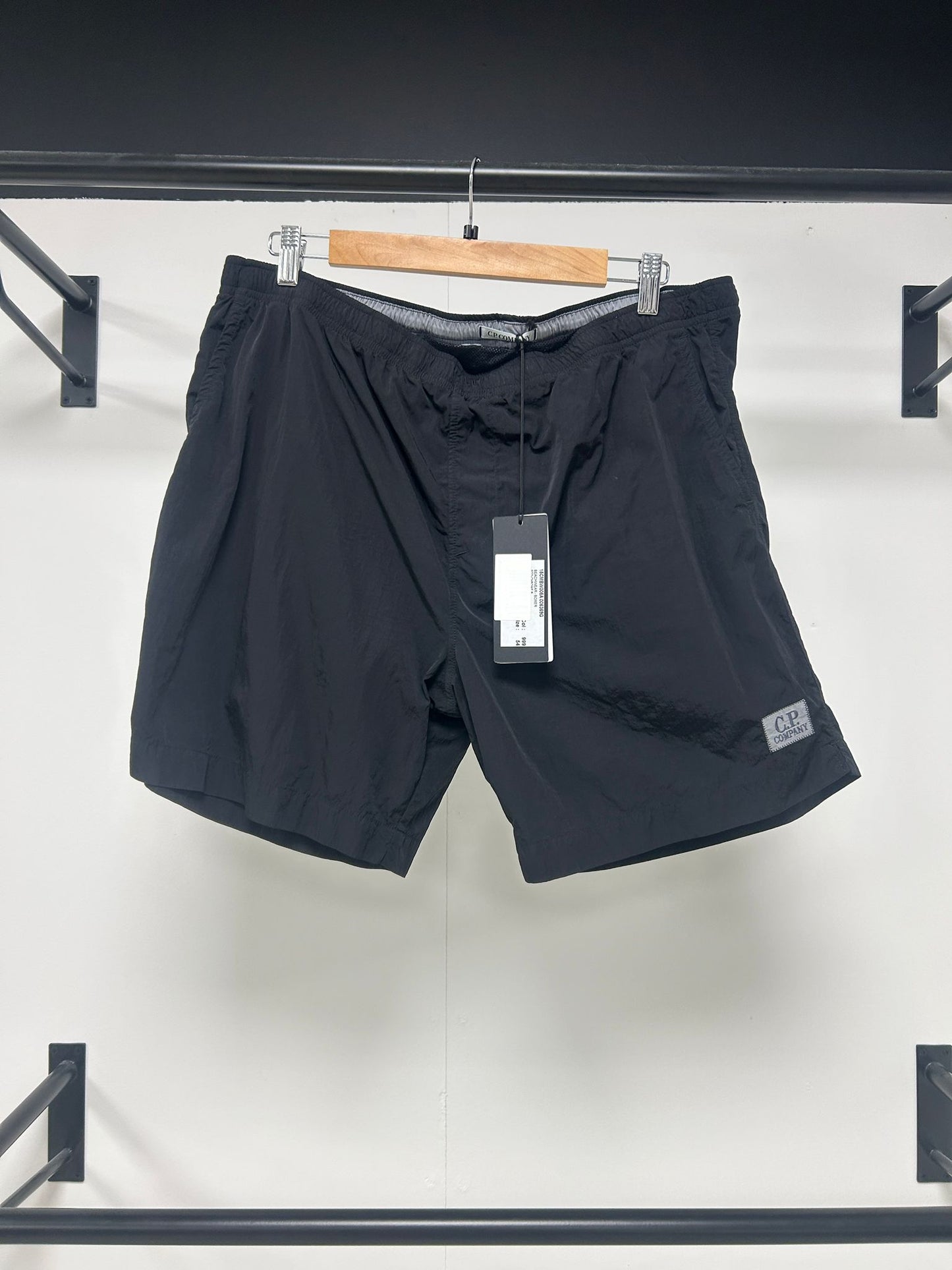 C.P. Company Chrome-R Black Swimshorts