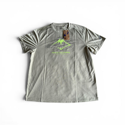 Asics Fujitrail Logo Short Sleeve T-Shirt Khaki