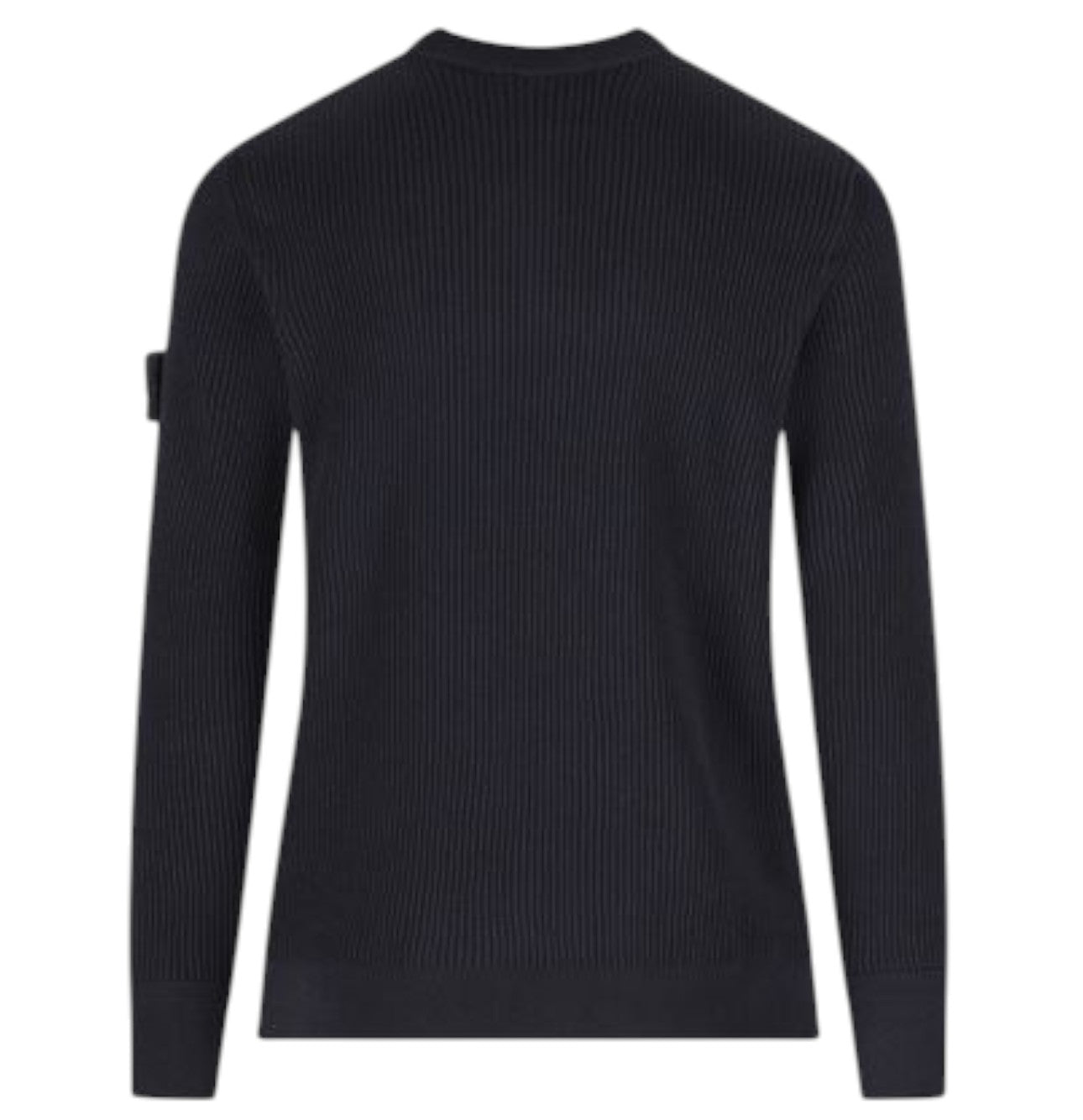 Stone Island Full Rib RWS Wool Navy Sweatshirt
