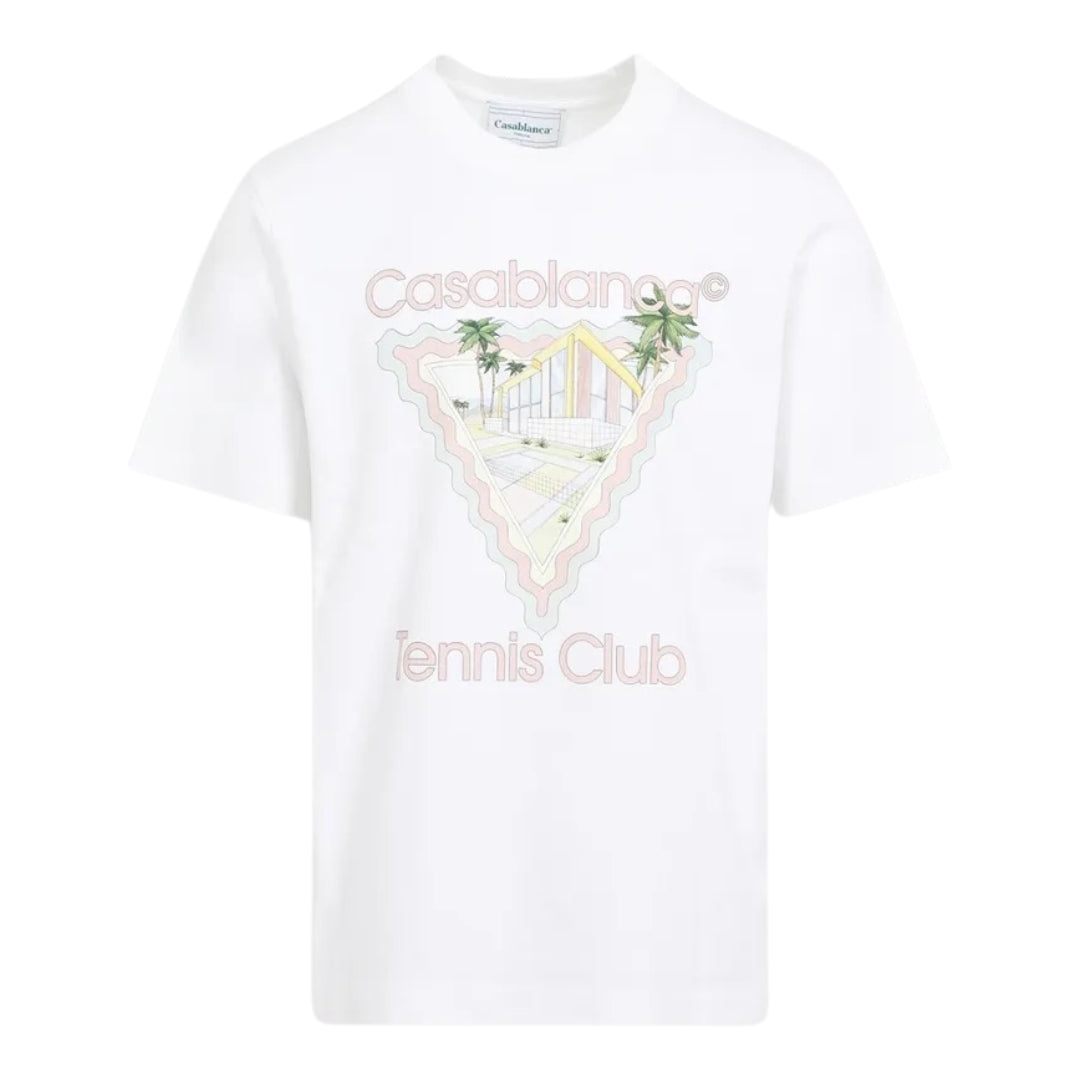 CASABLANCA MAISON DE REVE WHITE T-SHIRT S