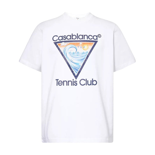 Casablanca White T Shirt Mens