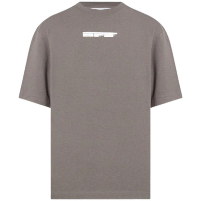 Off-White Teddy Arrow Logo Over Skate Fit Steel Iron T-Shirt