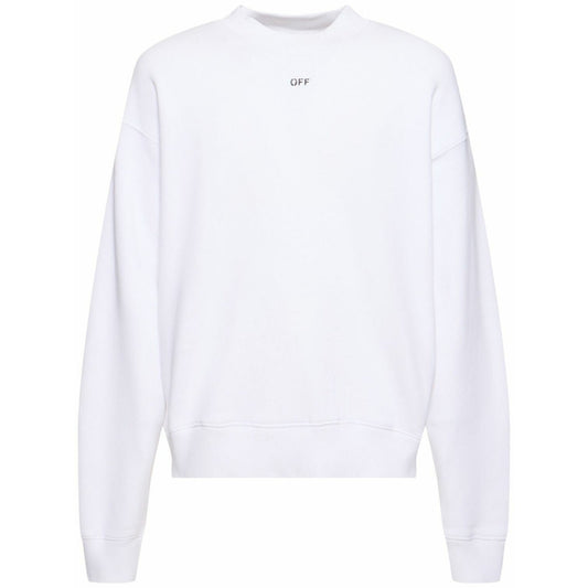 Off-White Off Stamp Skate Crewneck White XXL