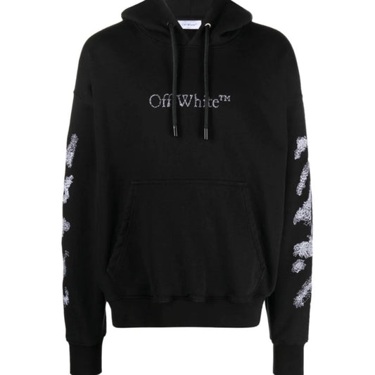 Off-White Diags Bit Book Skate Hoodie Black XS