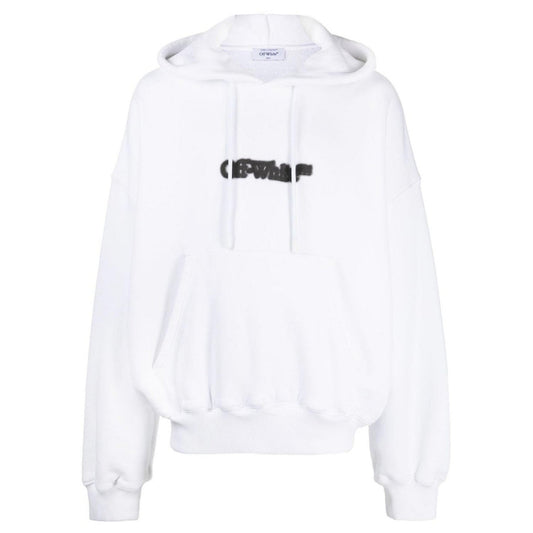 Off-White Blurr Book Over Hoodie White XXS