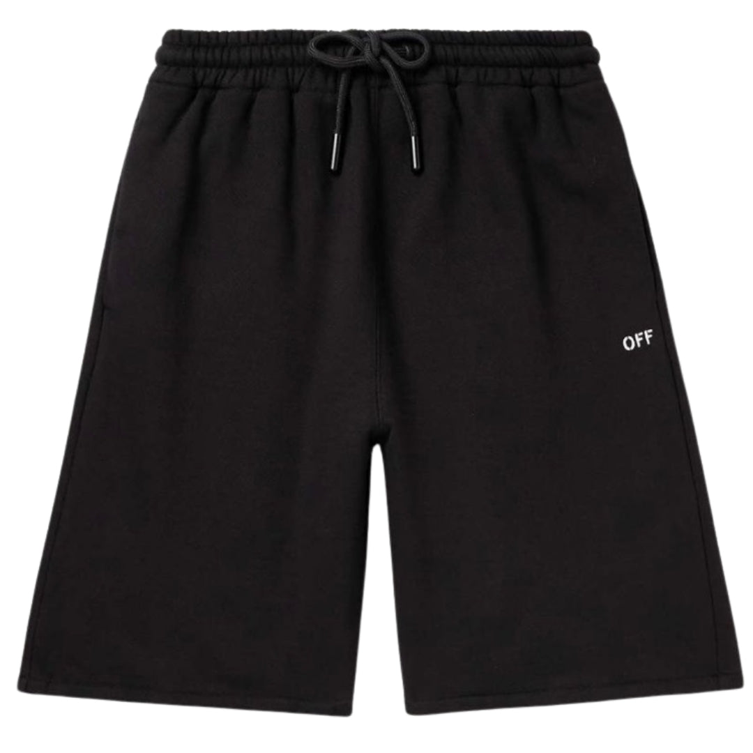 Off-White Off Stitch Skate Sweatshorts Black M