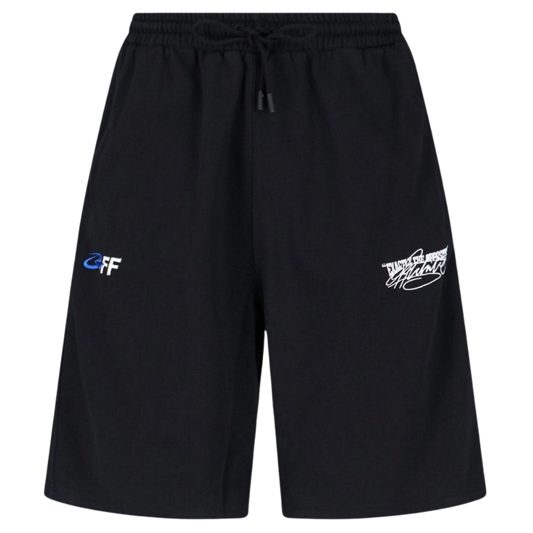 Off-White Exact Opposite Skate Sweatshorts Black M