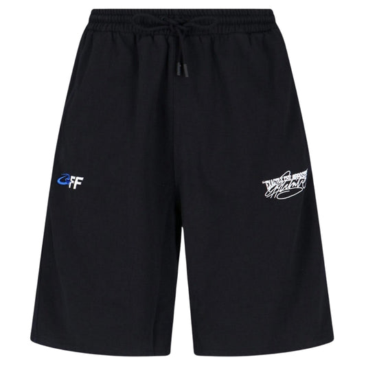 Off-White Exact Opposite Skate Sweatshorts Black M