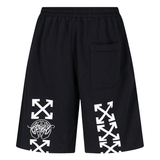 Off-White Exact Opposite Skate Sweatshorts Black M