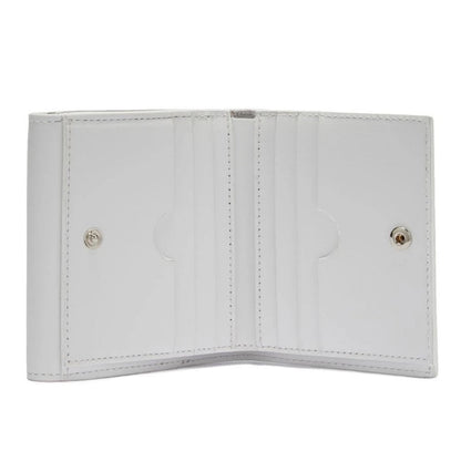 Off-White Quote Logo White Jitney French Purse