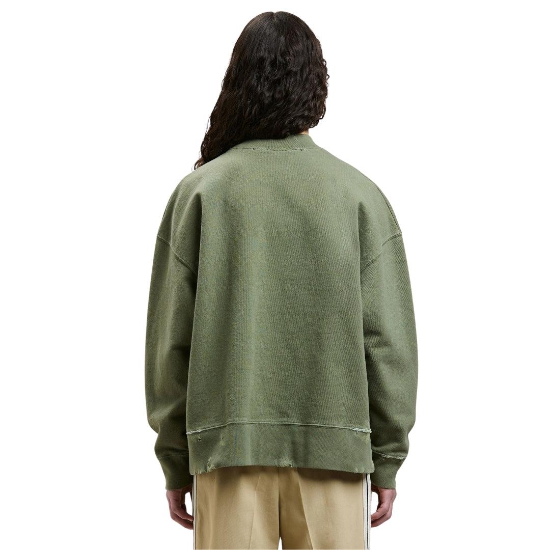 Palm Angels Pmba065F22Fle0145601 Green Sweatshirts Male - Style Centre Wholesale
