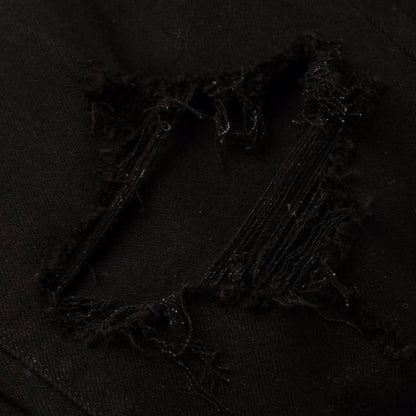 Amiri Slim Fit Broken Ripped Black Denim Jeans W30 L32 / 32L