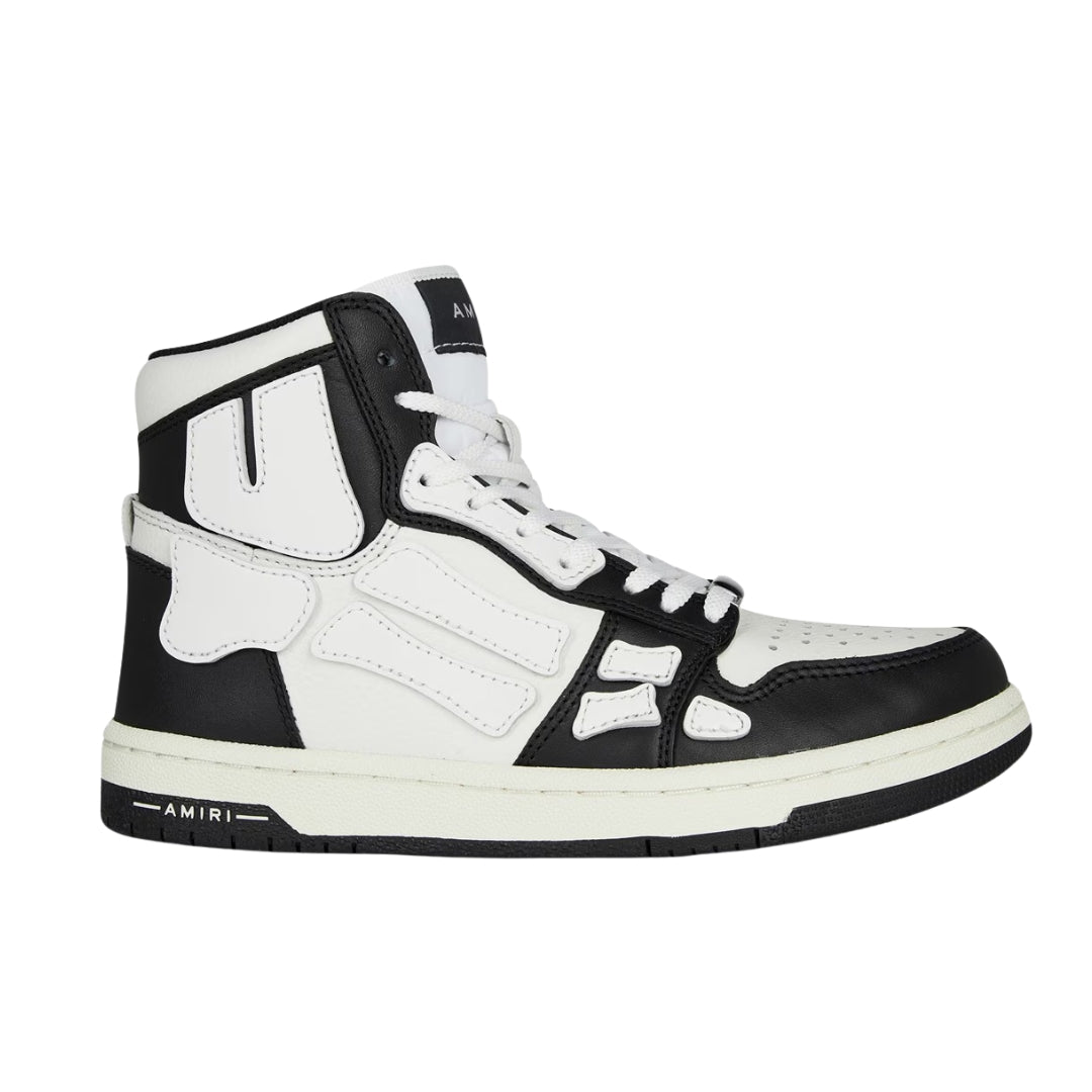 Amiri Skel Top High Top Black Sneakers PXMFS001 004 40 - Style Centre Wholesale