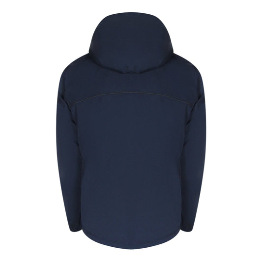 Parajumpers Lunar Rock Navy Blue Reverisble Down Jacket L