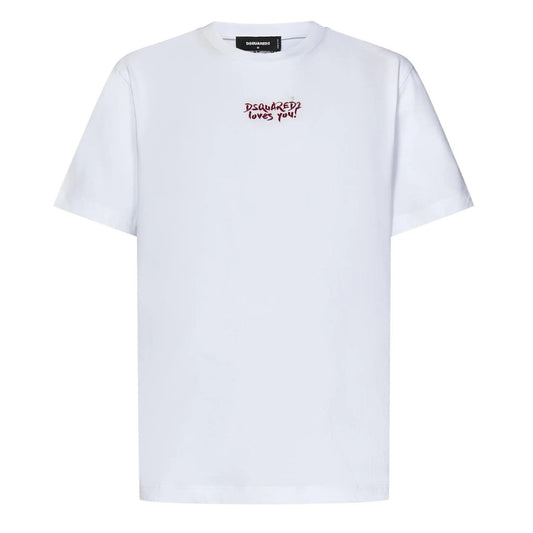 Dsquared2 Dsquared2 Loves You T-Shirt White XL