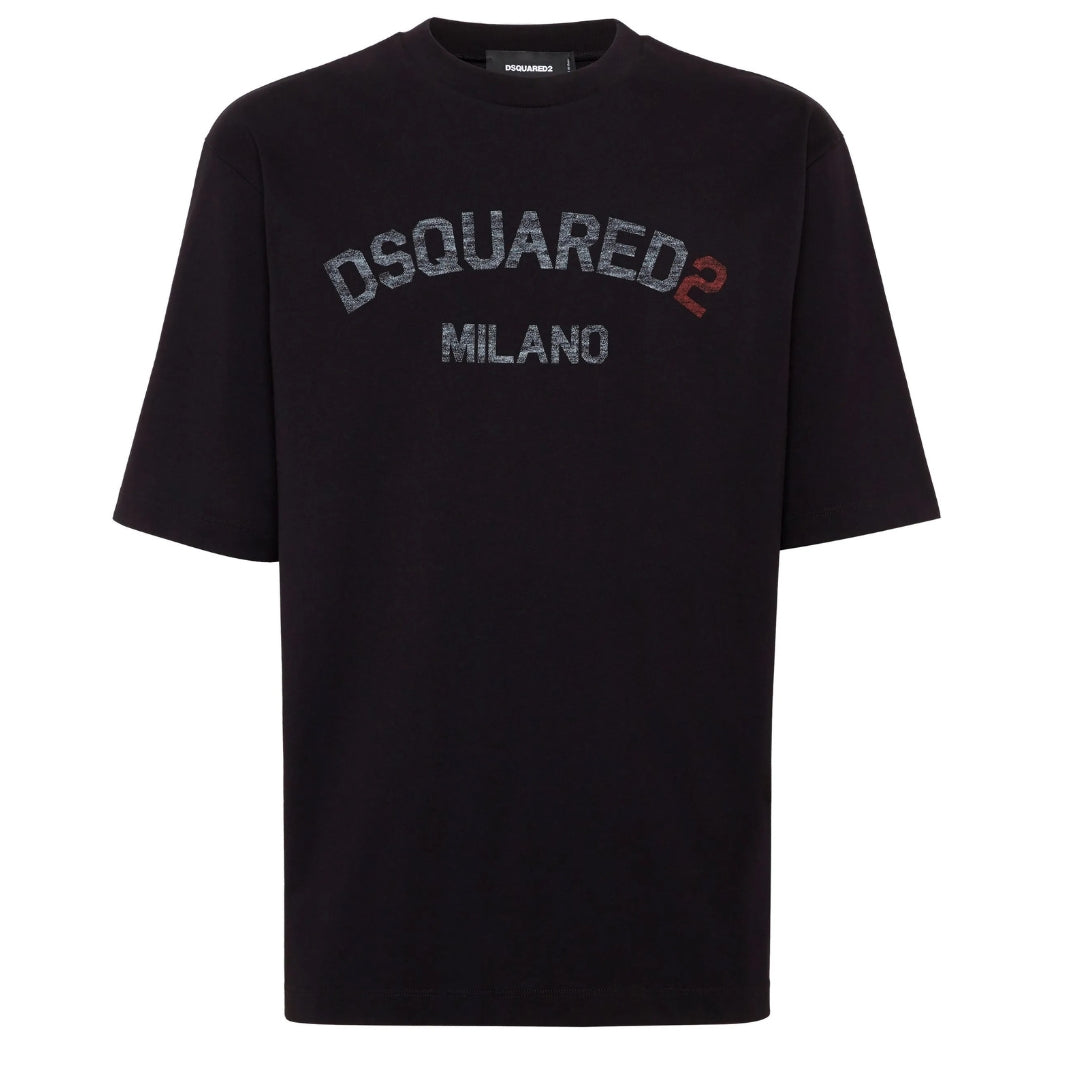 Dsquared2 Milan Logo T-Shirt Black XS