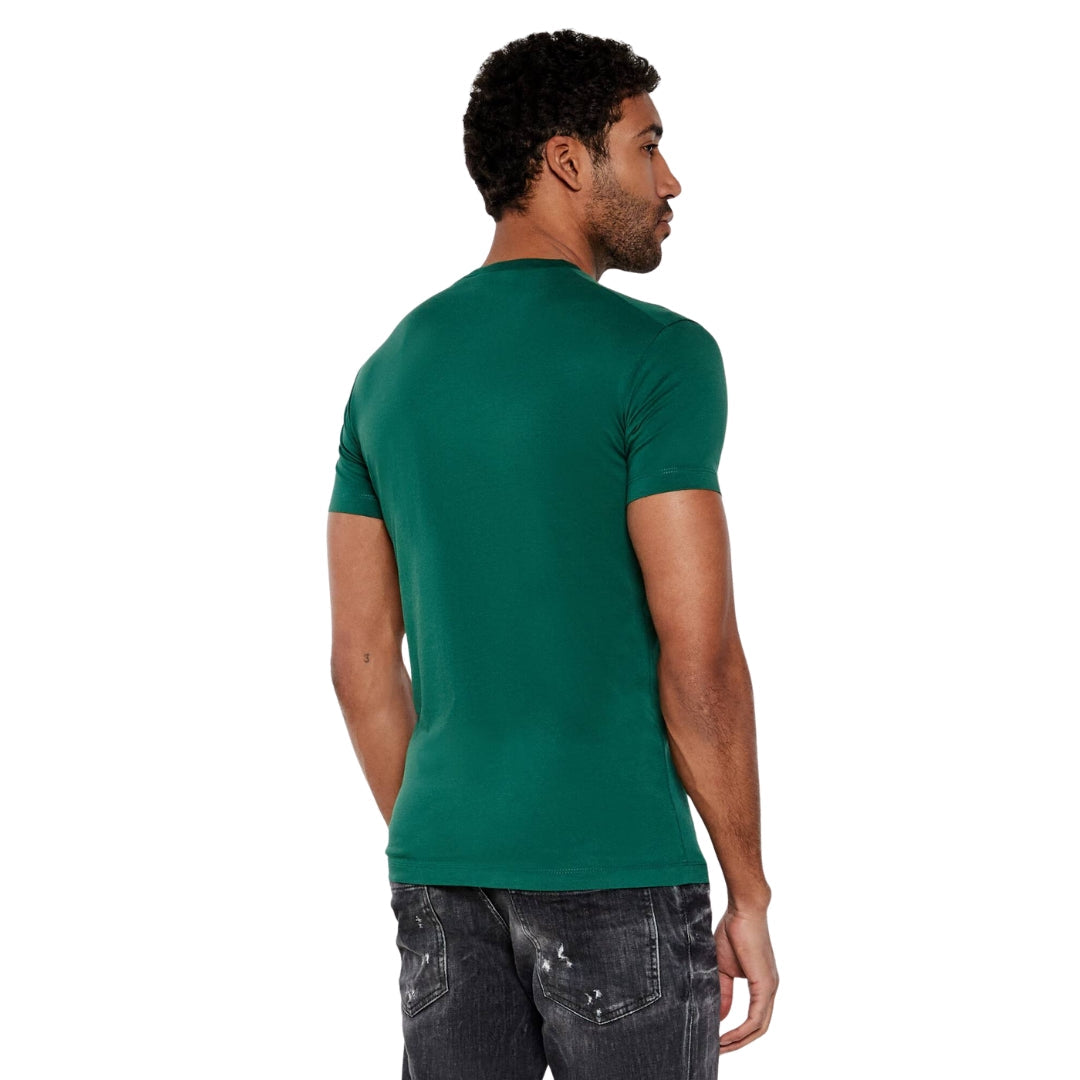 Dsquared2 Cool Fit T-Shirt Green Red Print XS