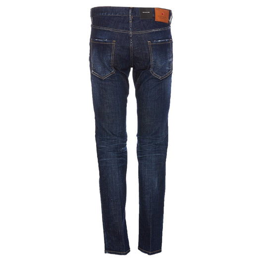 Dsquared2 Dark Clean Wash Cool Guy Jeans Navy Blue W28