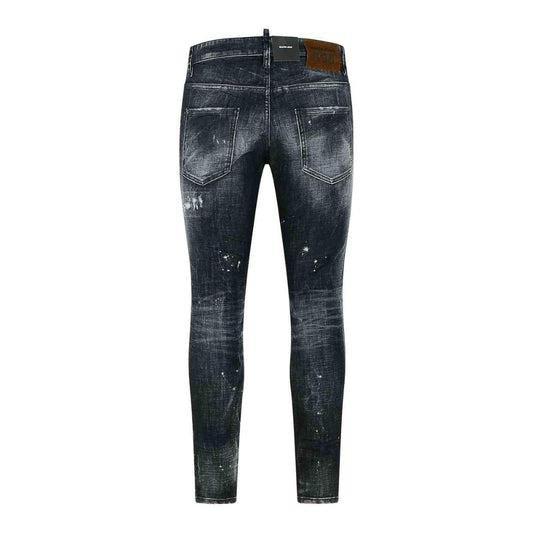 Dsquared2 Rocky Mountains Wash Skater Jeans Black W28