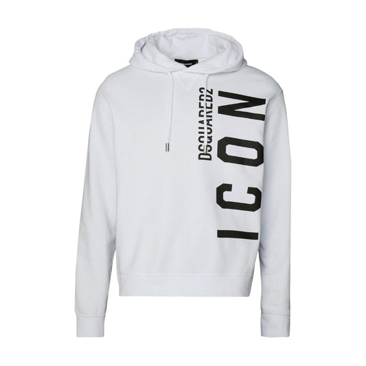 Dsquared2 Sweatshirt White Black Print S