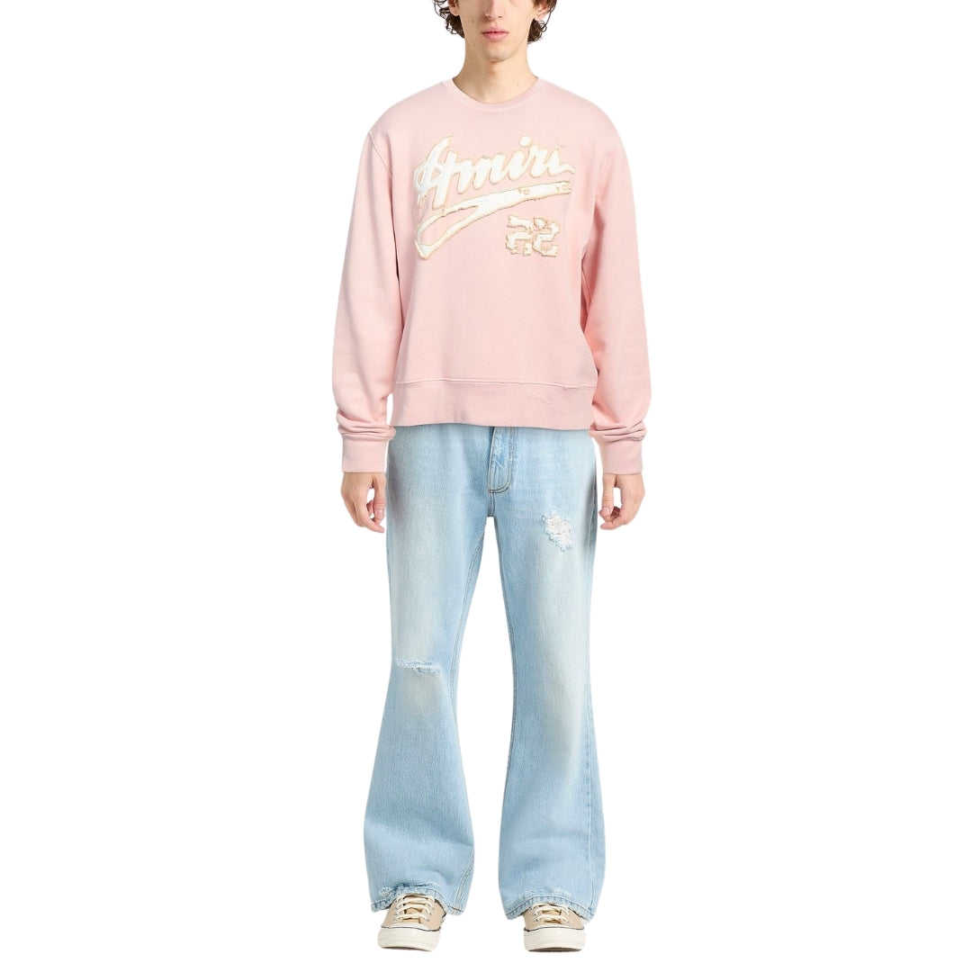 Amiri 22 Design Pink Sweatshirt M