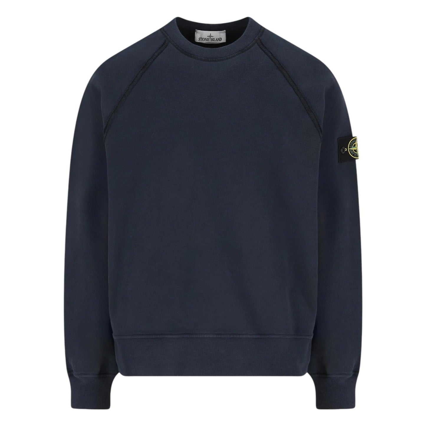 Stone Island Navy Cotton Sweatshirt