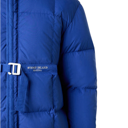 Stone Island Tela Cotton Nylon Marina Bright Blue Jacket