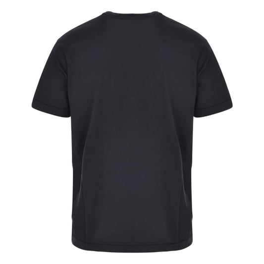 Stone Island Compass Patch Logo Navy T-shirt