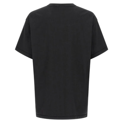Stone Island Logo Patch Black T-Shirt
