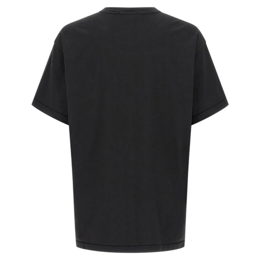Stone Island Logo Patch Black T-Shirt