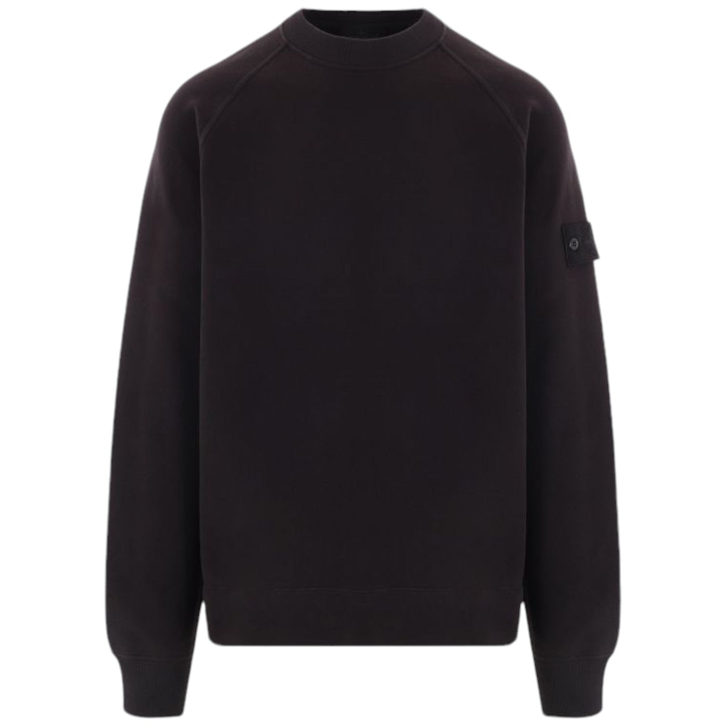 Stone Island Ghost Fleece Black Sweatshirt