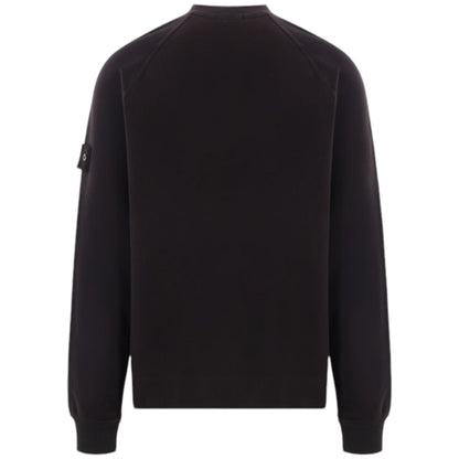 Stone Island Ghost Fleece Black Sweatshirt
