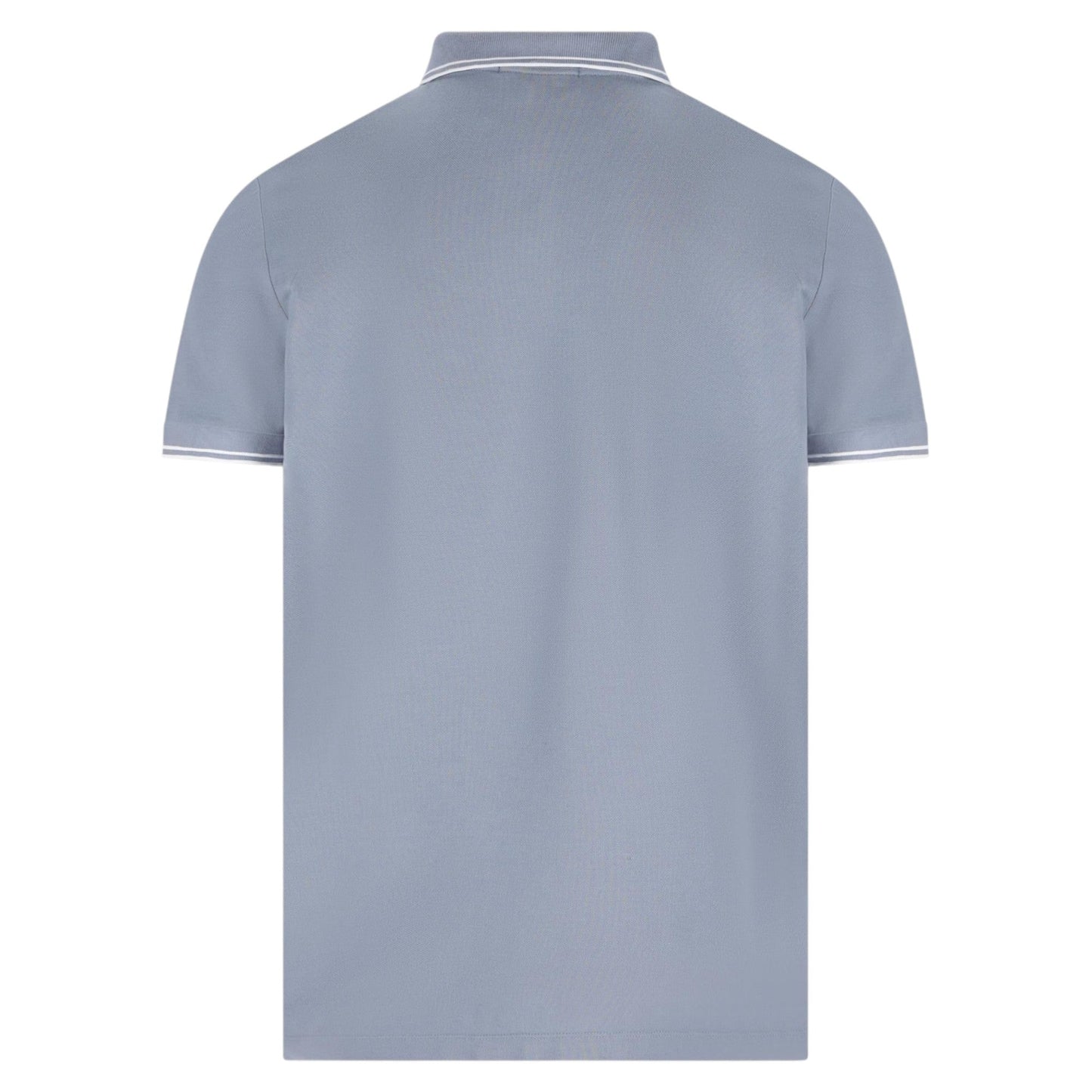 Stone Island Pique Cotton Dark Blue Polo Shirt