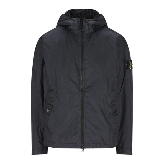 Stone Island Crinkle Rep NY Navy Jacket