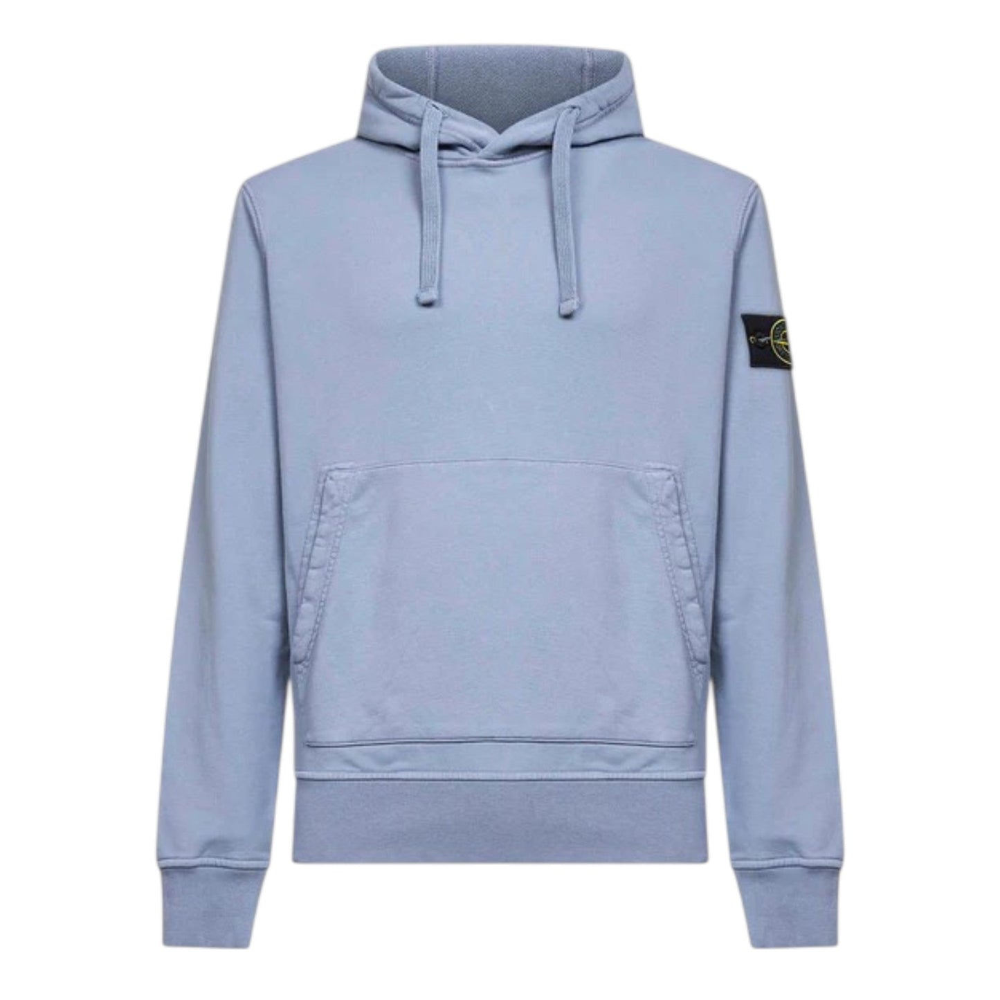 Stone Island Organic Avio Blue Hoodie