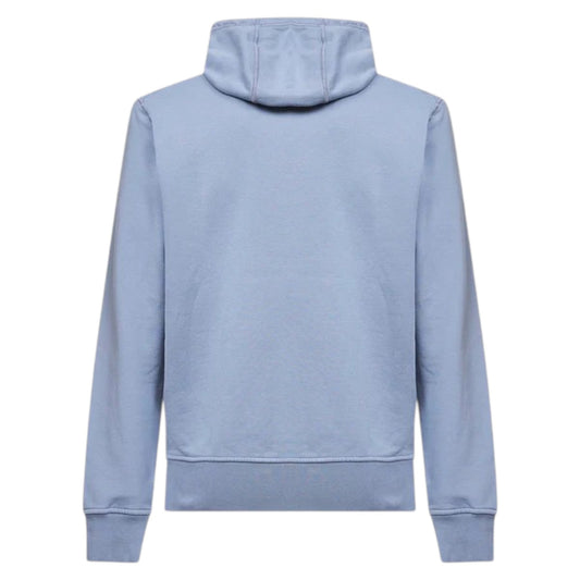 Stone Island Organic Avio Blue Hoodie