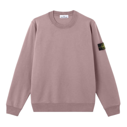 Stone Island Organic Cotton Purple Grey Sweatshirt