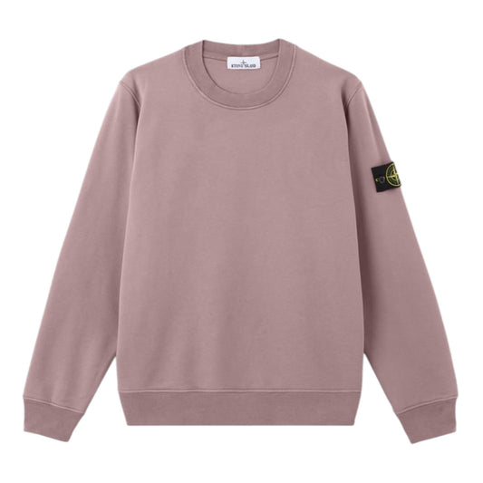 Stone Island Organic Cotton Purple Grey Sweatshirt