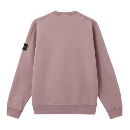 Stone Island Organic Cotton Purple Grey Sweatshirt