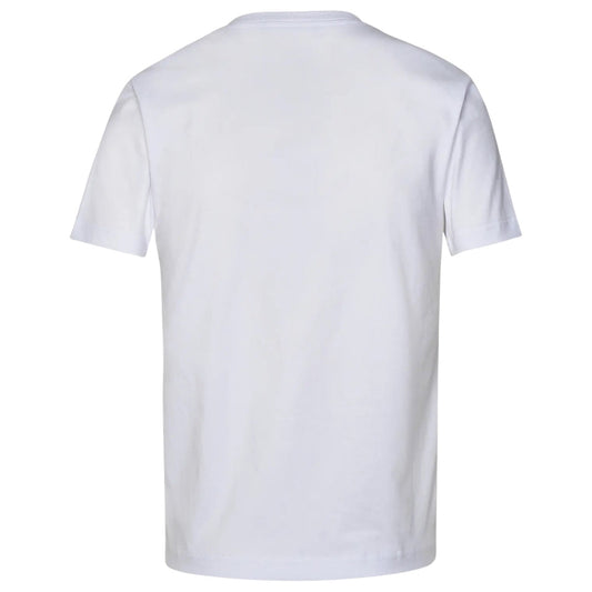 Casablanca Printed Fitted  T-Shirt Casa Way White  T-Shirts Womens