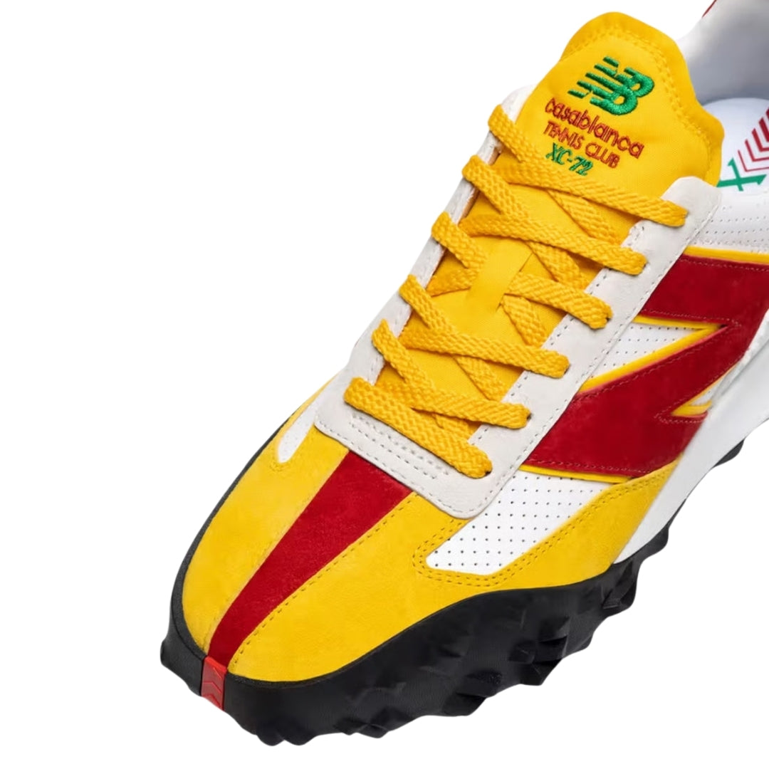 Casablanca X New Balance Xc 72 Red Yellow Xc 72 Cnb Ry White Shoes Mens