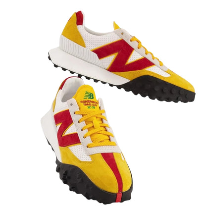 Casablanca X New Balance Xc 72 Red Yellow Xc 72 Cnb Ry White Shoes Mens
